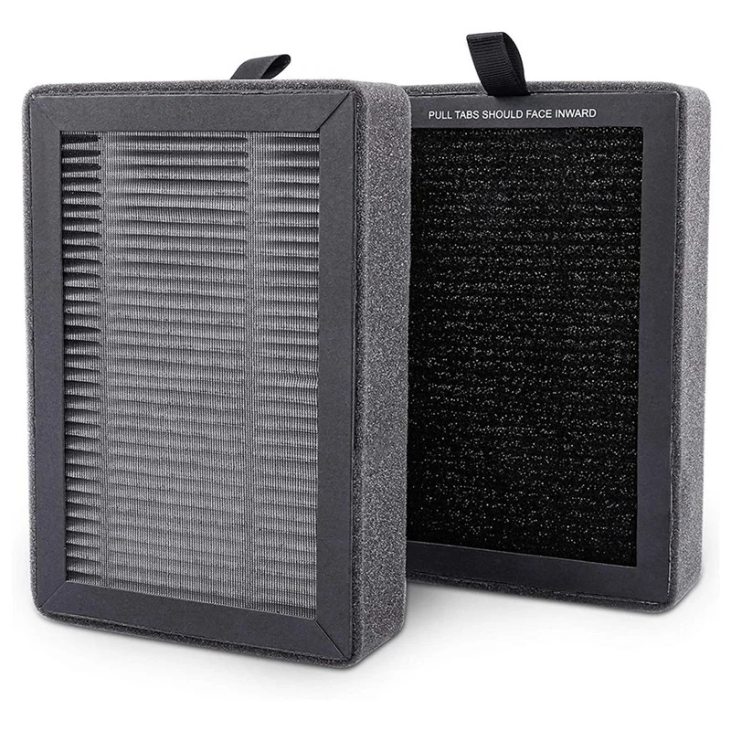 -فلتر بديل H128 متوافق مع -H128 لتنقية الهواء، -H128 H13 True HEPA فلتر بديل 2 Pack-A07G #2