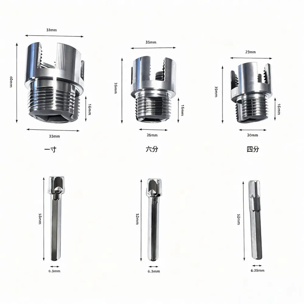 Heavy Duty Pipe Threader Carbon Steel Manual Die Set For PPR Water Pipes Plumbing Repair Fitting Connection Tool Kit