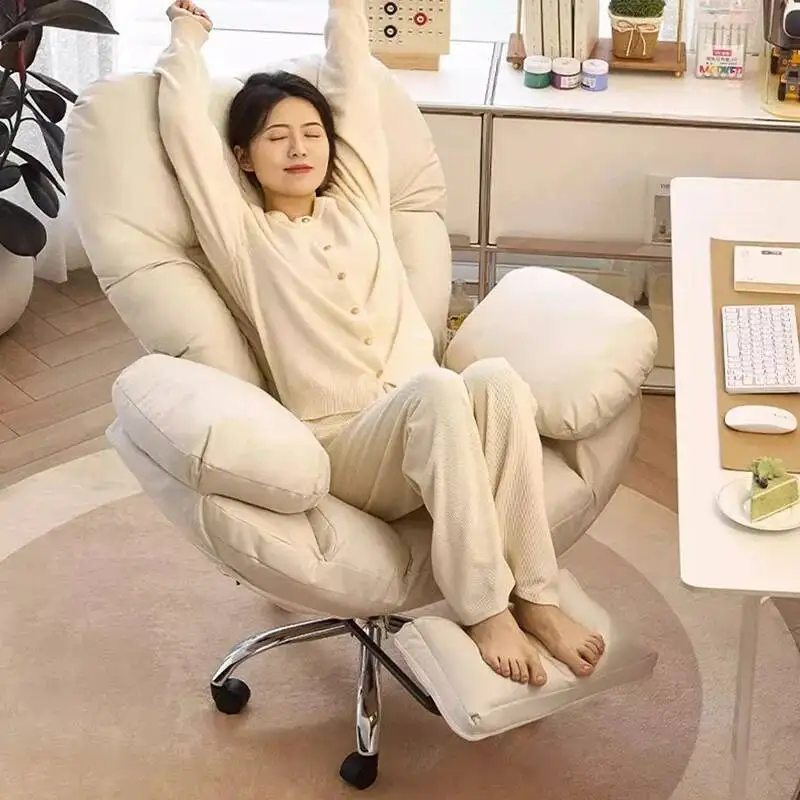 

Lazy Office Chair Nordic Designer Throne Vanity Salon Study Playseat Office Chair Executive Portable Taburete Home Furniture