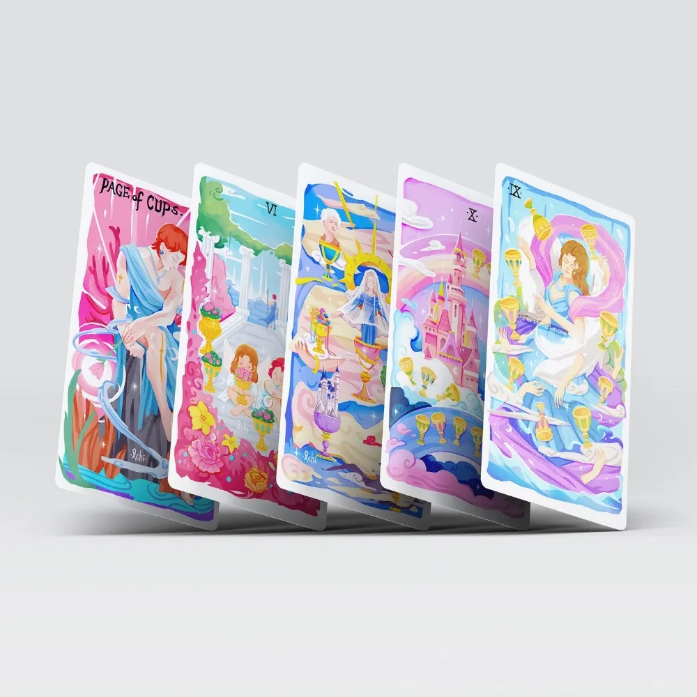 Sleepwalker Tarot: 82 Pcs Cards Tarot Deck A Colorful Feminine RWS Deck about Dreams and Breakthroughs 10.3 X 6cm