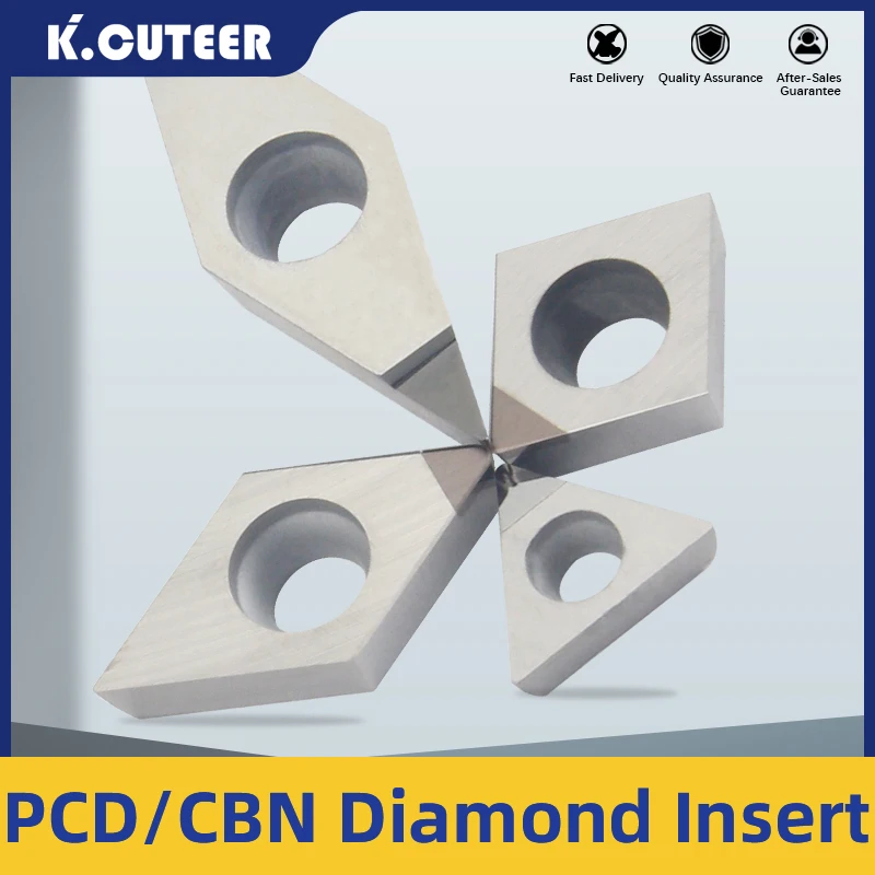 CBN PCD Diamond insert CCGT TCMT DCGT VBGT TPGH Single face CNC blade Turning Blade for CNC Turning Tool Holder Lathe use tool