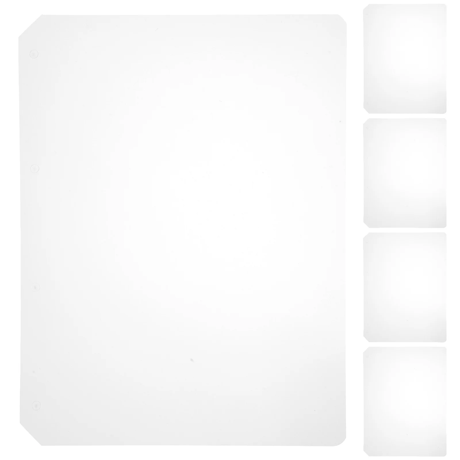 

5Pcs A4 PP Tab Dividers Notebook Index Pages Clear Design Document Separator Administrative Professional Day Gifts