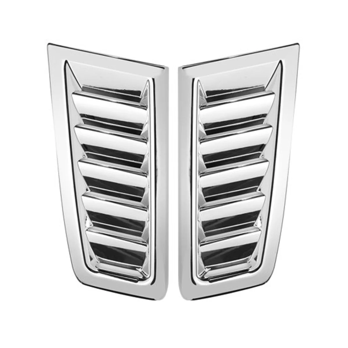 2Pcs Car Hood Bonnet Vents Grilles Air Flow Intake Hoods for Ford Focus MK2 ST Fiesta Mustang