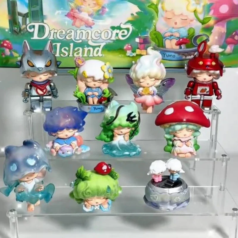 ユモ ドリームコア アイランドシリーズ 本物のブラインドボックス トレンディドール デスクトップオーナメント ガレージキット コレクションおもちゃ 女の子の誕生日プレゼント