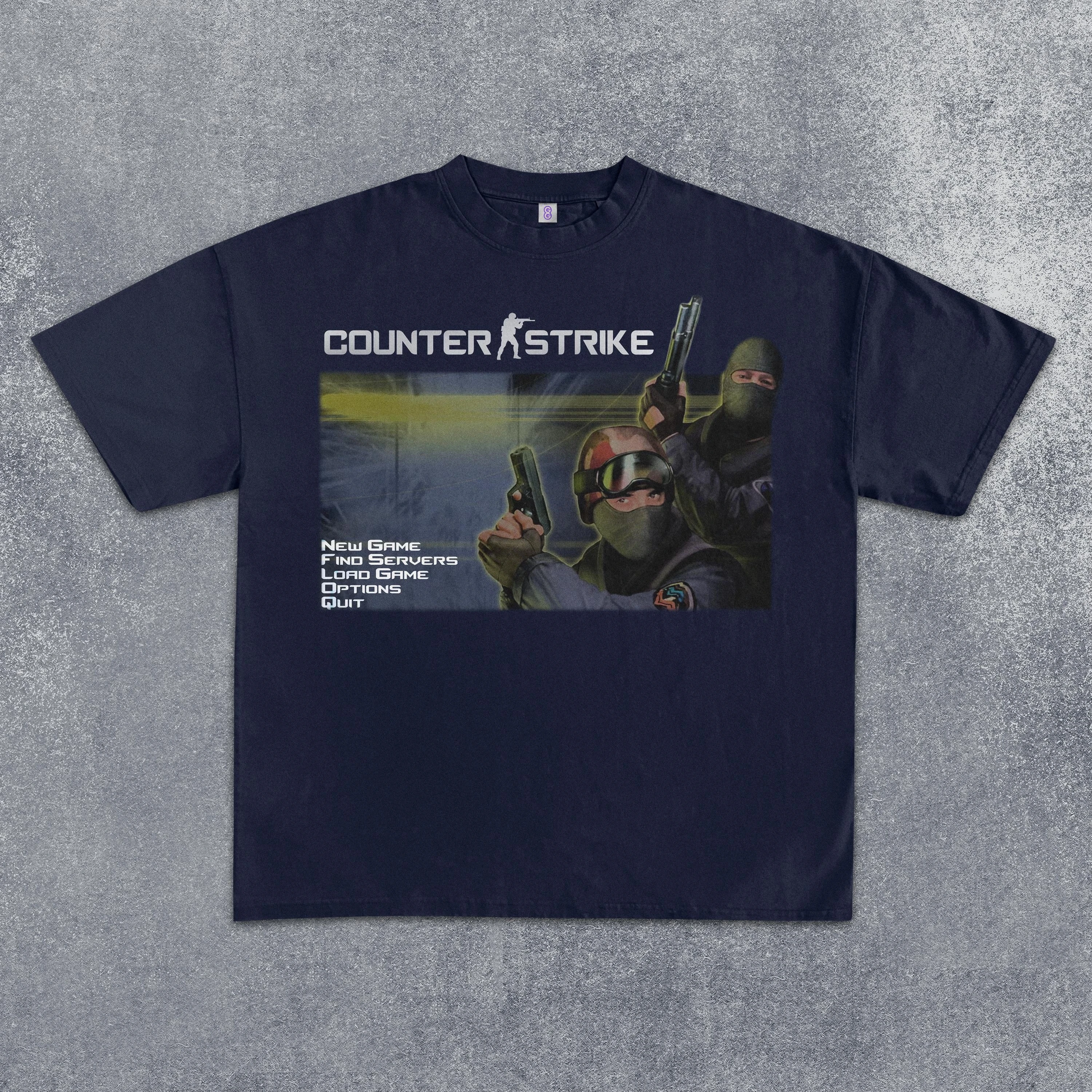 VINTAGE 2003 COUNTERSTRIKE 1 6 BLACK T SHIRT For S 5XL Fan