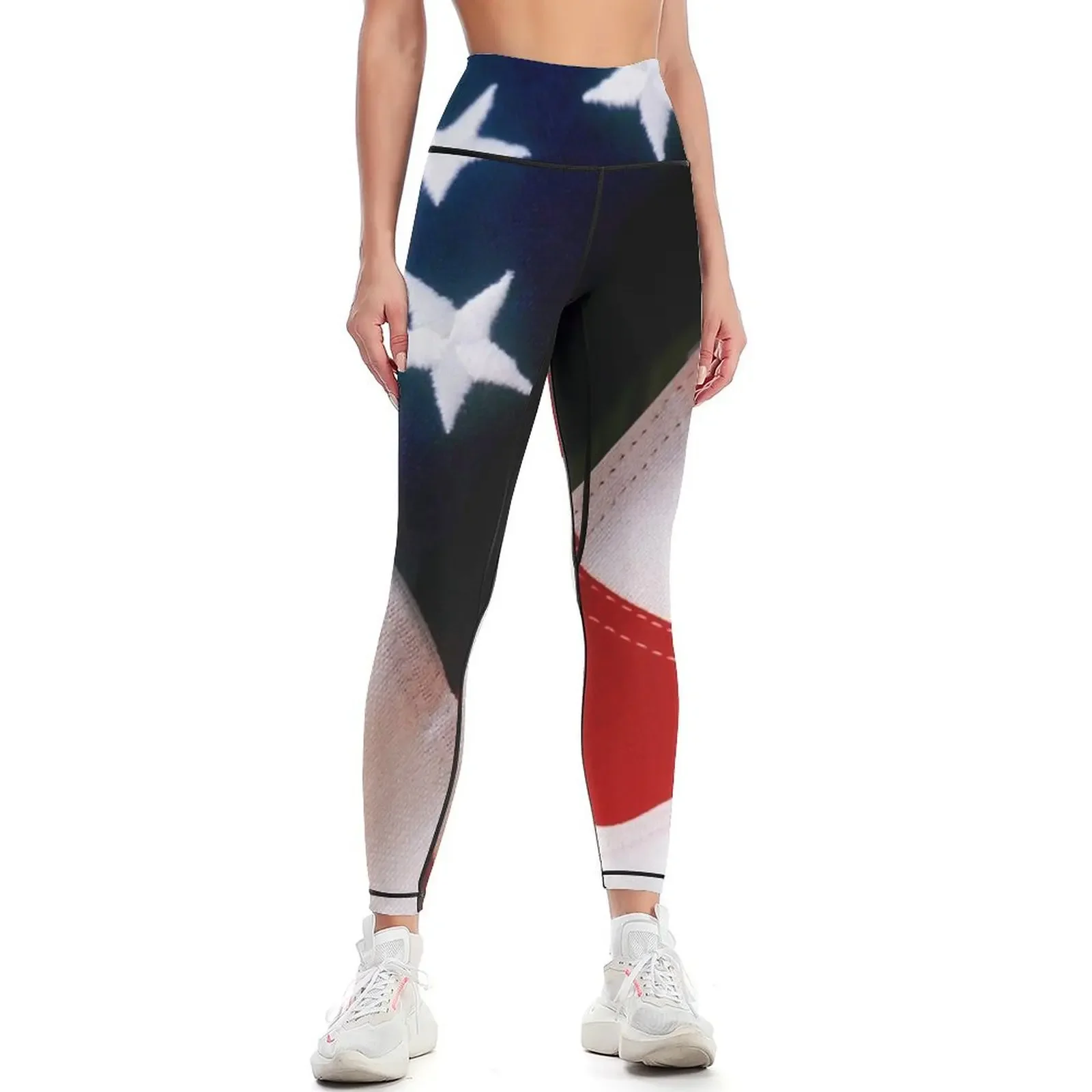 

American Flag Flying Leggings sportswear woman gym 2025 sports for gym legging gym sport pants Womens Leggings