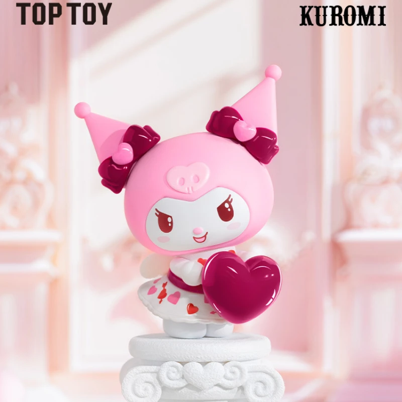 

TOPTOY Sanrio семейная мечта, любовь, фигурка Купидона, Kuromi, Hello Kitty, модель, орнамент, фигурки, аниме, загадочная коробка, подарок