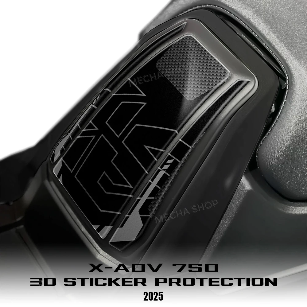 

For XADV 750 X-ADV 750 2021 2022 2023 2024 Xadv 750 2025 Tank Door Sticker 3D Resin Decal Protection Kit