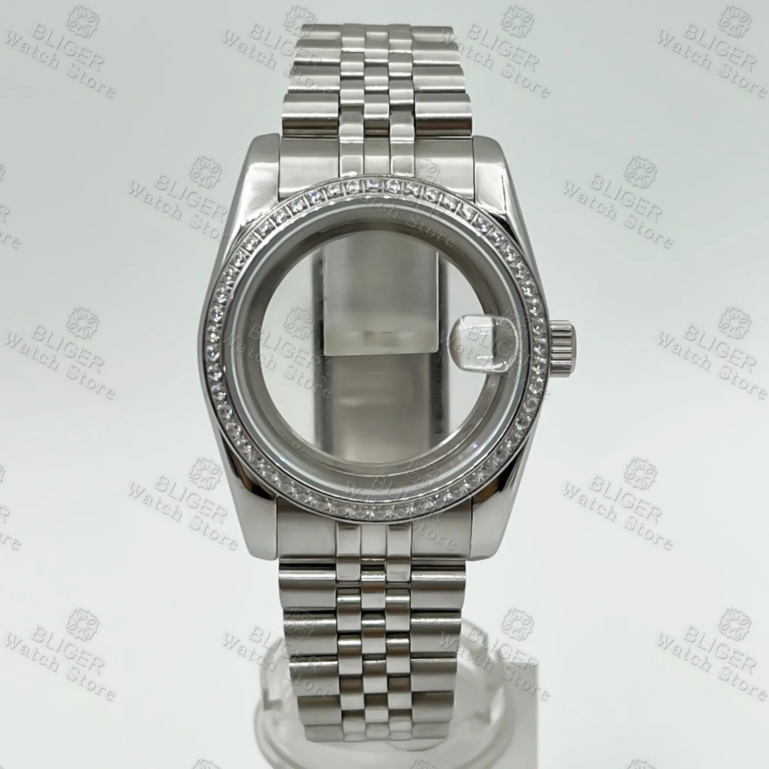 caja-de-reloj-pulida-de-36mm-39mm-con-bisel-de-diamantes-y-cristal-de-zafiro-10bar-compatible-con-movimientos-nh34-nh35-nh36-eta2824-pt5000-piezas-de-reloj-datejust