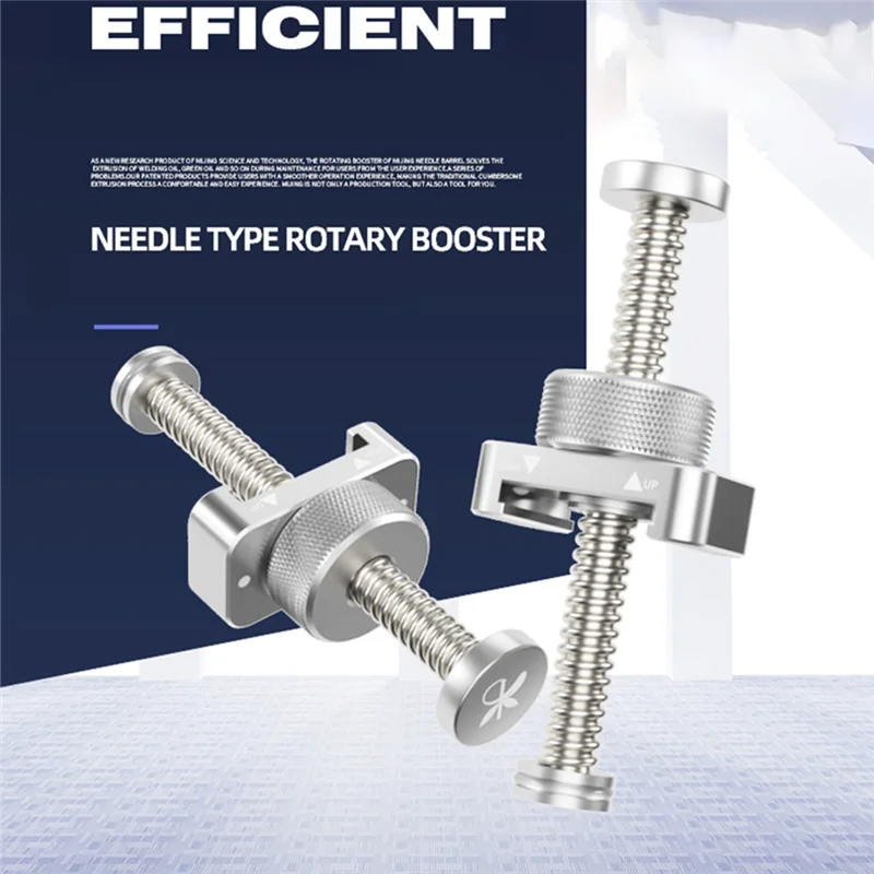 ABJI-Booster Metal Flux Mate حقنة-Srew Flux لصق الأشعة فوق البنفسجية الغراء الزيت الأخضر إصلاح الهاتف العالمي