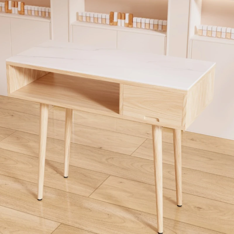 

Minimalist Auxiliary Manicure Table Creative Board Design Light Luxury Nail Table Beautiful Salon Furniture Nageltisch XYMJZ