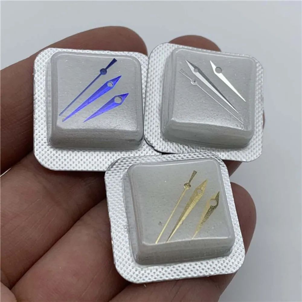 

Watch Accessories Watch Hands No Luminous Hands for 2824 2836 Movement Three Needles Silver/Gold/Blue Watch Pointers