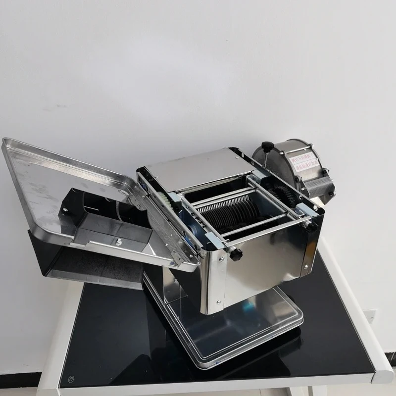 Desktop Meat Slicer for Fresh Meat Slicing Shredding Dicing   Detachable Blade Electric Meat Cutting Machine