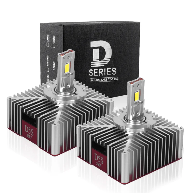 

2Pcs D5S LED Headlight Canbus Bulbs 35W 30000LM Plug&Play Car Light D Series Car Accessories 12V 6000K white light