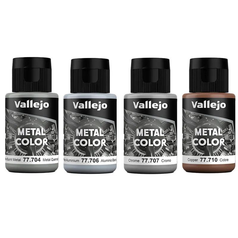 

Vallejo Metal Spray Paint Spain AV Environmentally Friendly Water-Based 32ml 77701~77725