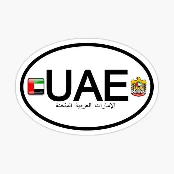 United Arab Emirates UAE Flag Map Eagle National Emblem Stickers Car Wall Bicycle Helmet Table Motorcycle PVC Decal Assecories