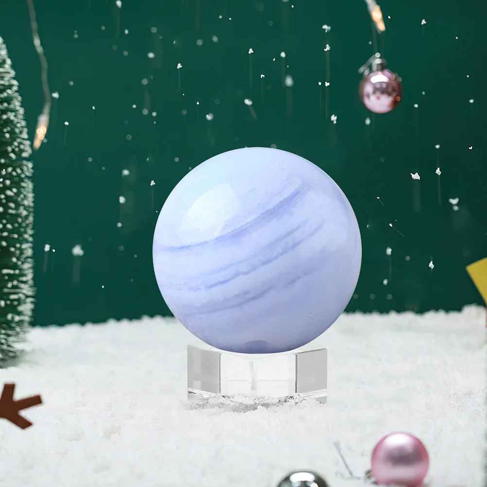 

Clear Crystal Ball Base Transparent Sphere Stand Stable Desktop Display Holder for Crystal Stones Globe Display