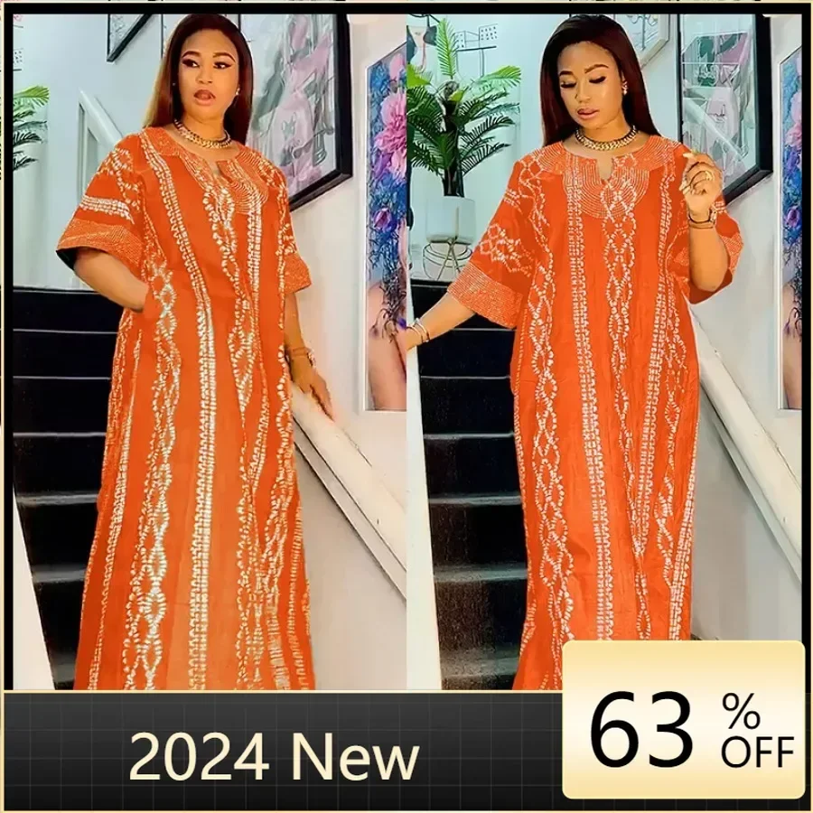 

Abayas For Women Dubai Luxury 2024 African Muslim Fashion Dress Caftan Marocain Wedding Party Dresses Boubou Robe Djellaba Femme