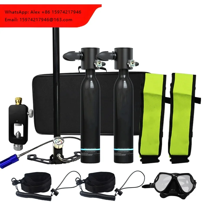 Mini Scuba Diving Equipment Tank Breath Underwater Diving Air Tank For 5 To 10 Minutes Mini Scuba Diving Air Tank