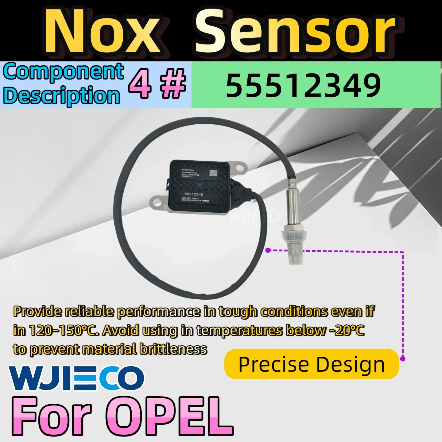 55512349 Sensor de ruido de sonda Lambda trasera para Opel VAUXHALL Insignia B 2 MK2 Z18 2,0 CDTI 2017 2018 2019 2020 2021