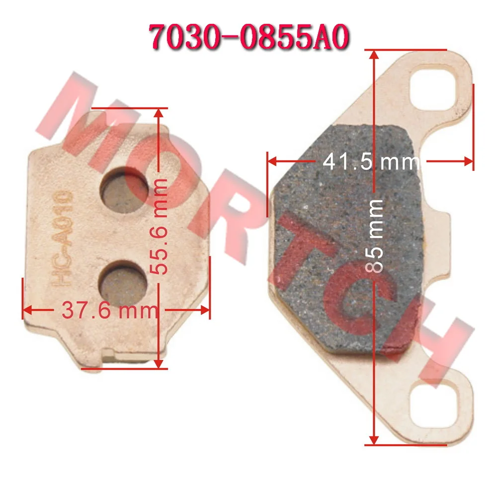 

Sintered Rear Brake Pad for CFmoto UTV CF500UU UFORCE 550 CF800-3 800 CF800UU-A 7030-0855A0