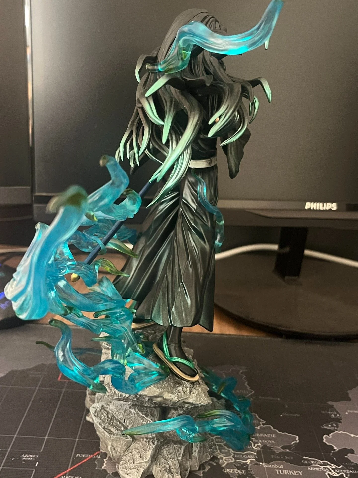 Muichiro Tokito Figura - Demon Slayer Infinity Castle Tokito Muichiro Estátua de Batalha Final, Anime Kimetsu no Yaiba Fãs Brinquedo Presente