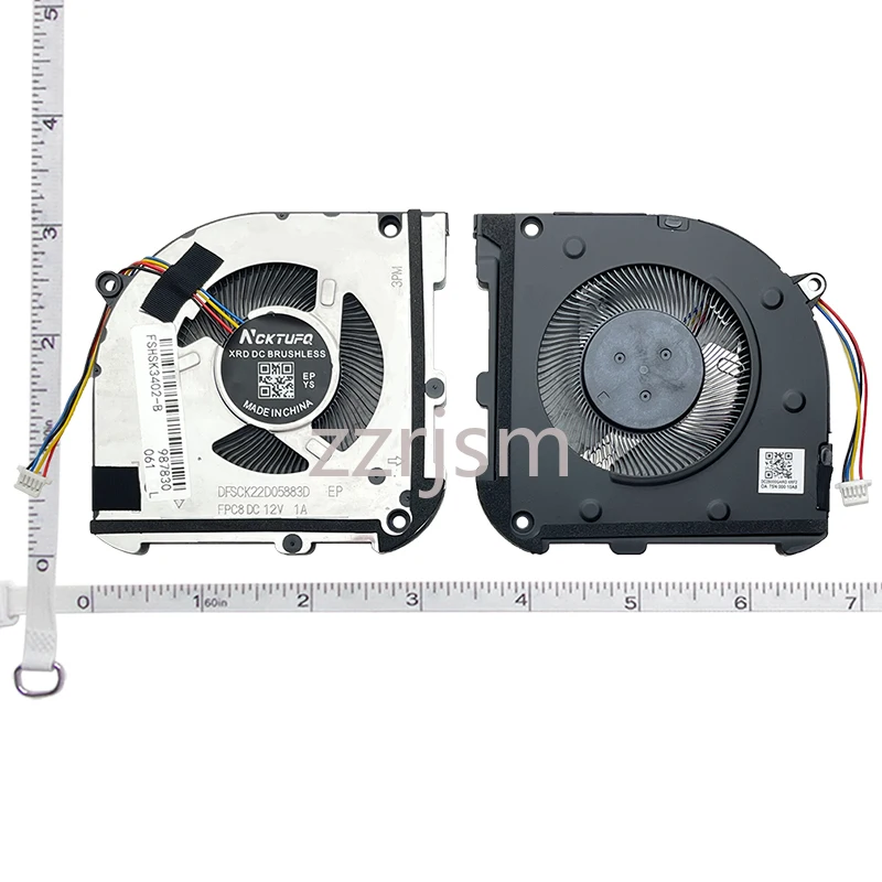 Laptop Cooling Fan for ASUS S14X S5402Z K3402 K3402Z K3402ZA K3502 K3502Z M3402 M3502 DFSCK2