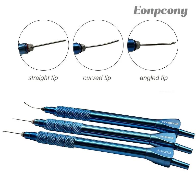 Irrigation Aspiration Ophthalmic Surgical Instruments 0.3mm Aspiration Port 21G Irrigation Cannula