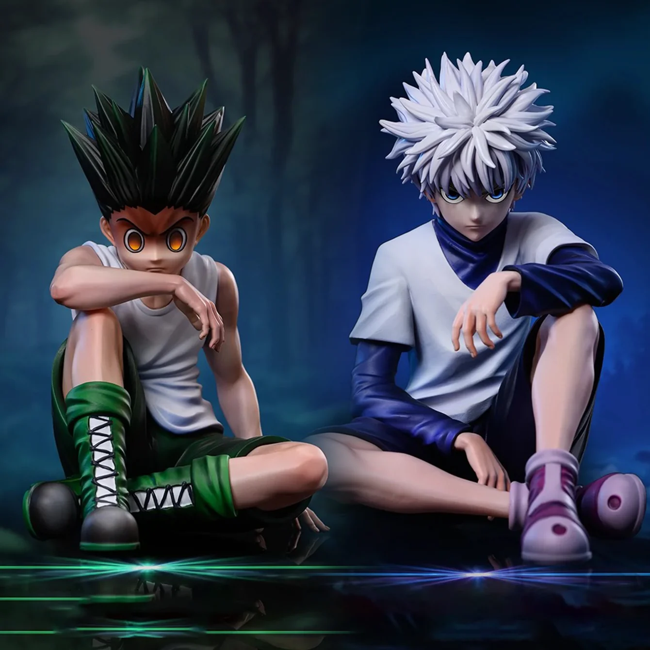 Gon Freecss, Killua Zoldyck, Hxh, Anime-Figur, Anime-Merchandise, Anime-Geschenk für Freunde zum Geburtstag, Anime-Figurine