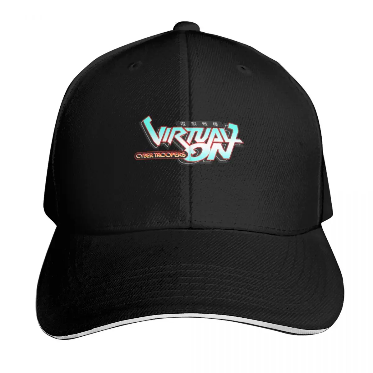Virtual-on Cyber Troopers Logo Essential T-Shirt Baseball Cap Men Women Casual Summer Sport Sun Cap