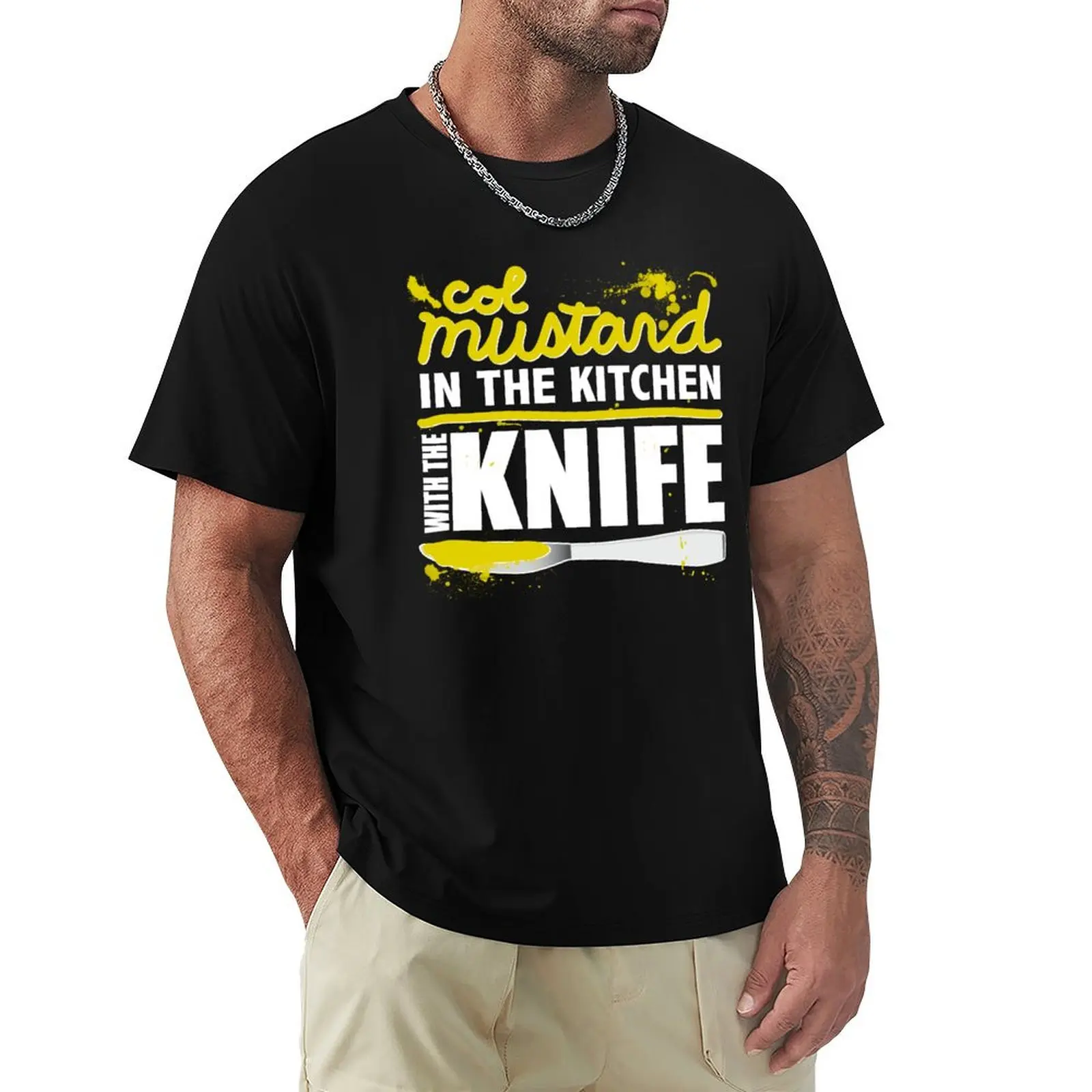 Colonel Mustard T-Shirt Minimal Art Print T-Shirt