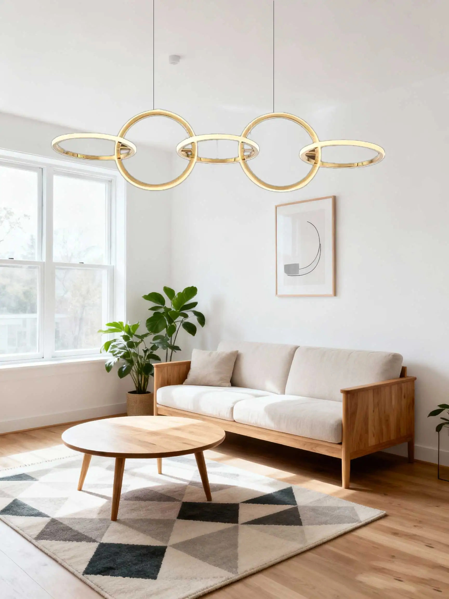 

Modern Luxury Dining Room Pendant Lights with LED Indoor Lighting Ceiling Hanging Lamp Chandeliers for Living Room Decor