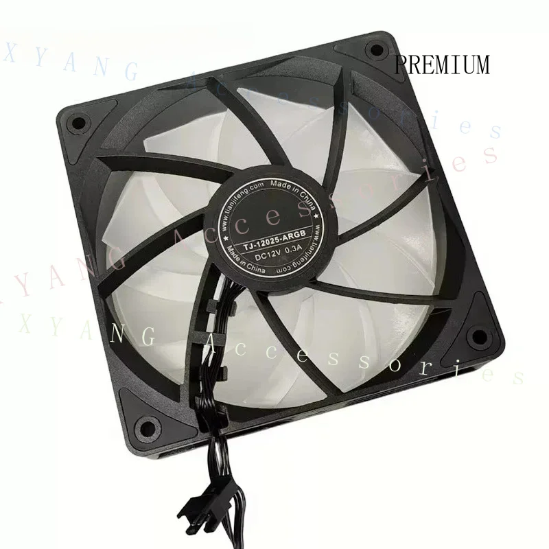 N+ for Tianjifeng White Emperor 120/240/360 All-in-One Liquid Cooler, ARGB 120mm (12cm) Silent Fan