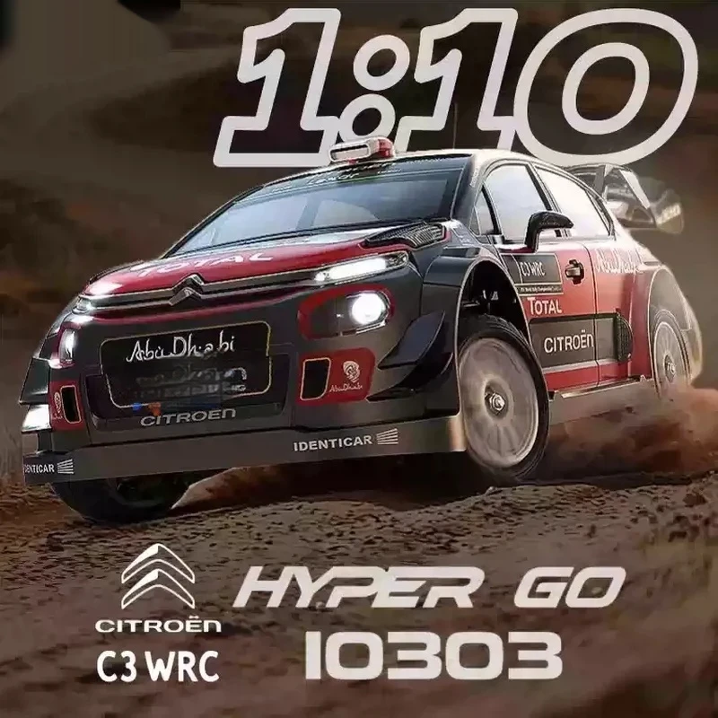 

1/10 New Arrival Brushless RC Remote Control Car Model Citroen 10303 C3 Drift Off-Road Racing Suitable Boys Gift Toy Cars