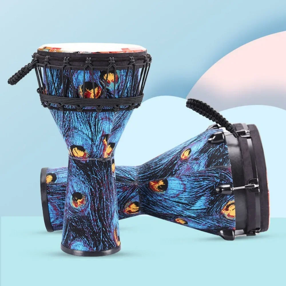 Multi-dimension African Drum Professional Goblet Drums Beginner Children Playing Djembe Small Percussion Musical Instruments