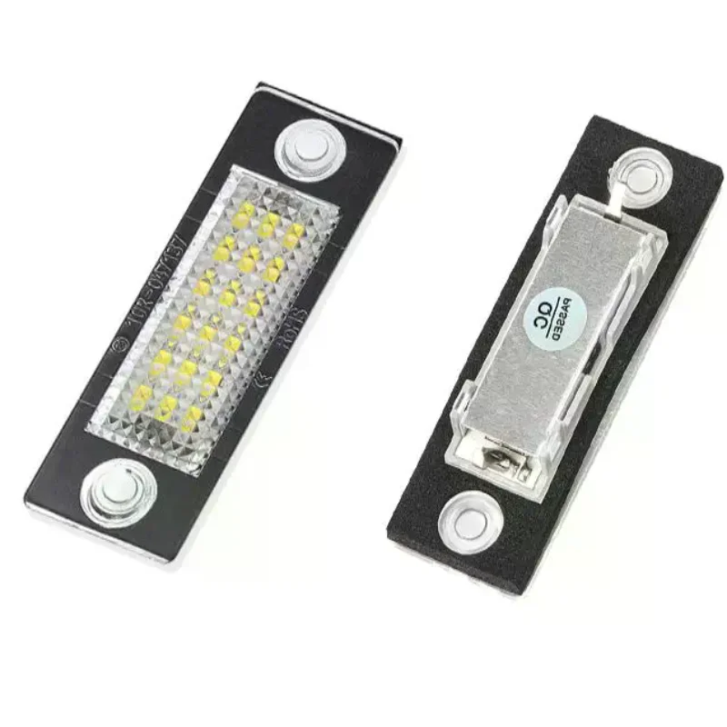LED Number Plate Light for Touran Golf Plus Caddy Superb T5 Quick Replacement Car License Plate Lamp with Error Free Function