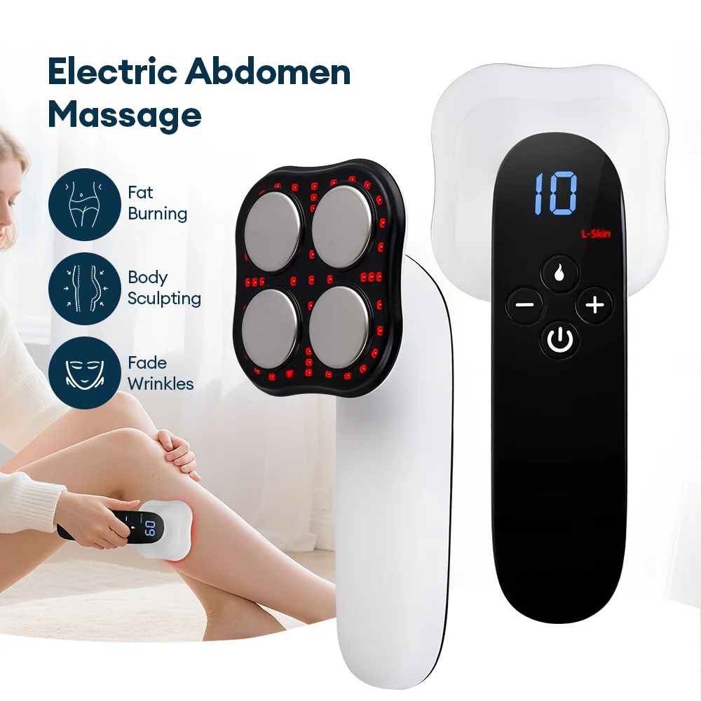 10 Gear Intensity Electric Fat Remover Body Massager EMS Microcurrent Cellulite Remover Massager For back Arms Waist Abdomen
