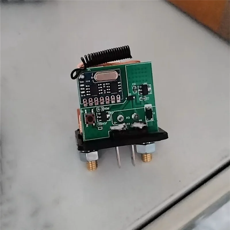 Remote Battery Disconnect Switch, Wireless Remote Control Battery Disconnect Switch, 12V 200A Dual Remote Control Switch