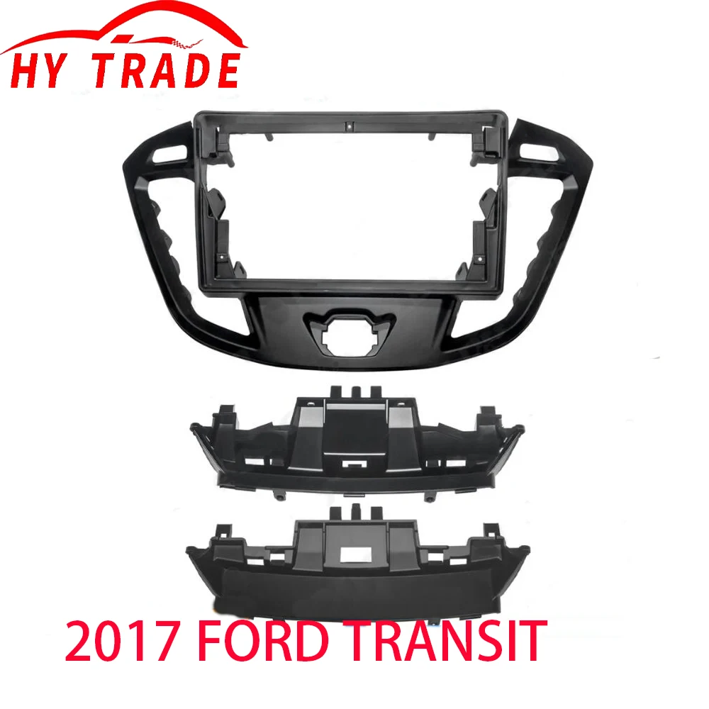 

Car Multimedia Frame Car Audio Radio Frame Dashboard Panel 9" Fascias For Ford Tourneo Custom Transit 2016 2017 2018 2019