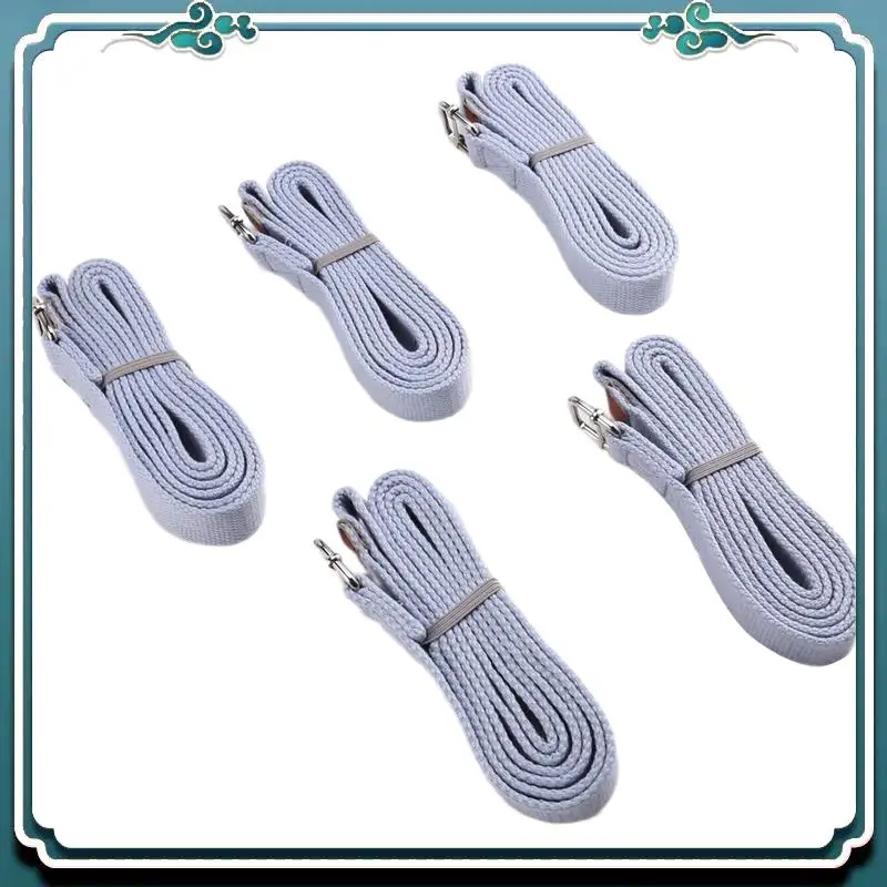 Reliable Yoga Accessories 5PCS For Yoga Stretch Belt 1.8 Meter Natural Cotton Thickening Lacing Open Shoulder Chest