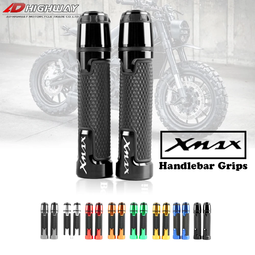 Motorfiets Accessoires Handvat Grips Hand Bar End Stuur Voor Yamaha XMAX300 Xmax 125 250 300 400 2017-2020