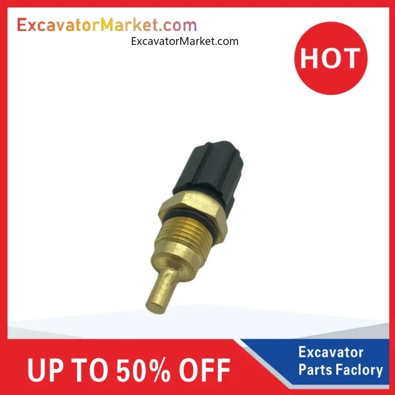 For HITACHI ZX ZAX 200 210 240 250 360-3 EFI 4HK1 Engine Water Temperature Sensor high quality durable excavator accessories