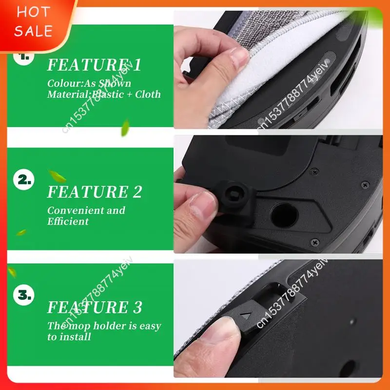 

Water Tank Dust Box Mop Cloth Support Kit For Cecotec Conga 2290 Ultra Vacuum Cleaner Secure Attachment A62X