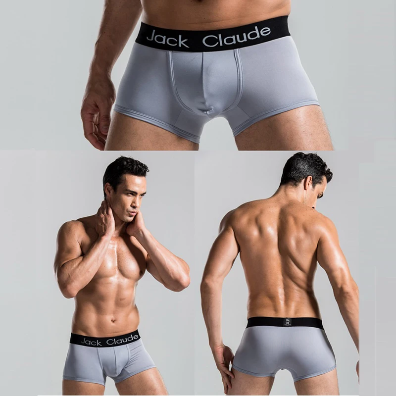 Jack Claude Men Underwear Boxers Brand Men Boxer Shorts Sexy Cueca Boxer Mens Underwear Male Underpants