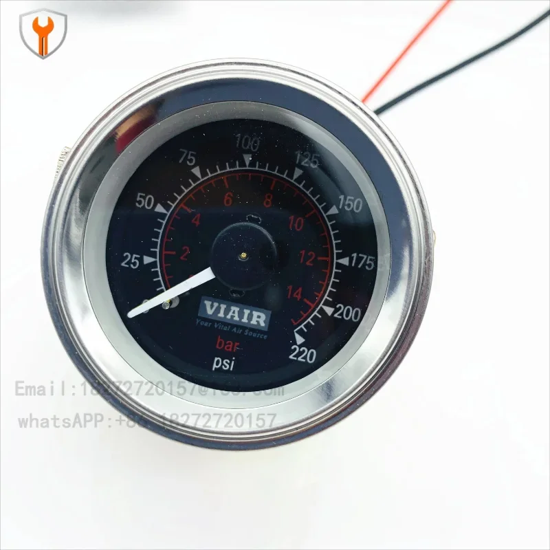 Air suspension double needle pressure gauge pressure gauge
