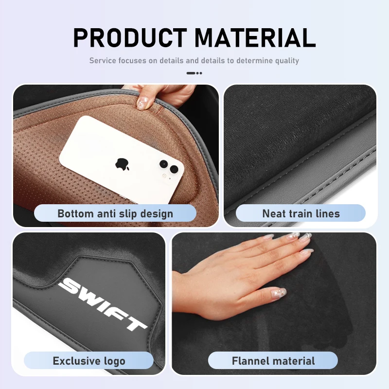 For Suzuki Flannel Car Seat Cover Warm Backrest Cushion Protector Pad Swift Sport zc33s zc31s zc72s 2022 2020-2005