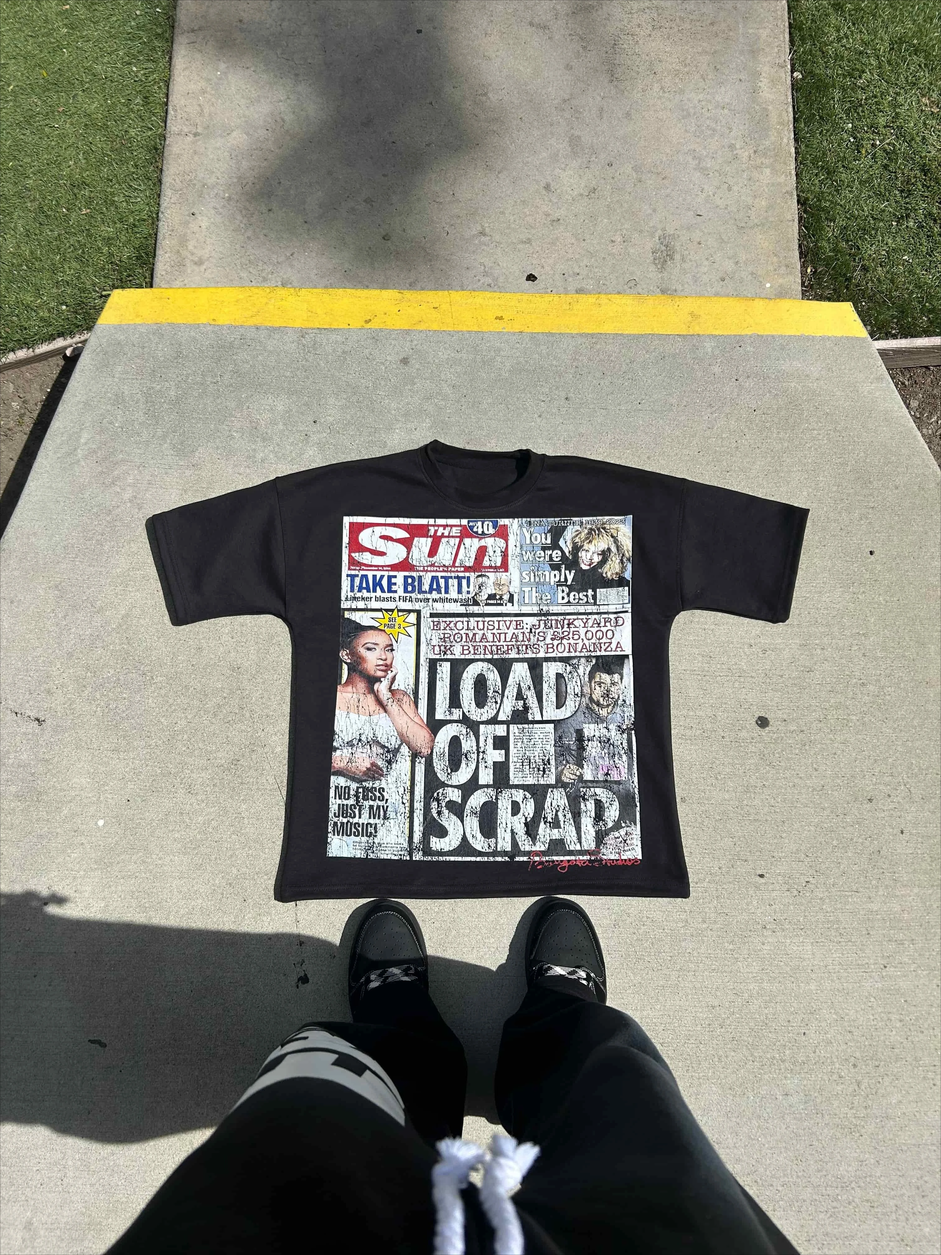 Y2k Top American Alphabet Printed Graphic T-shirt Oversized T-shirt Harajuku Goth Street Retro Hip Hop Men Women T-shirt