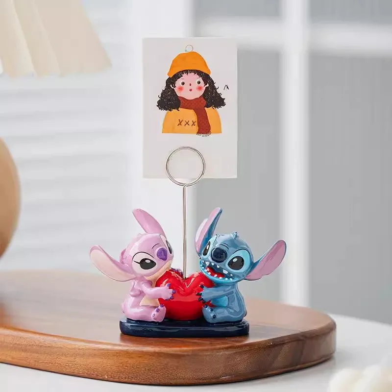 

Hot Selling Cartoon Creative Business Card Holder Cartoon Couple Note Holder High-quality Office Desk Message Clip