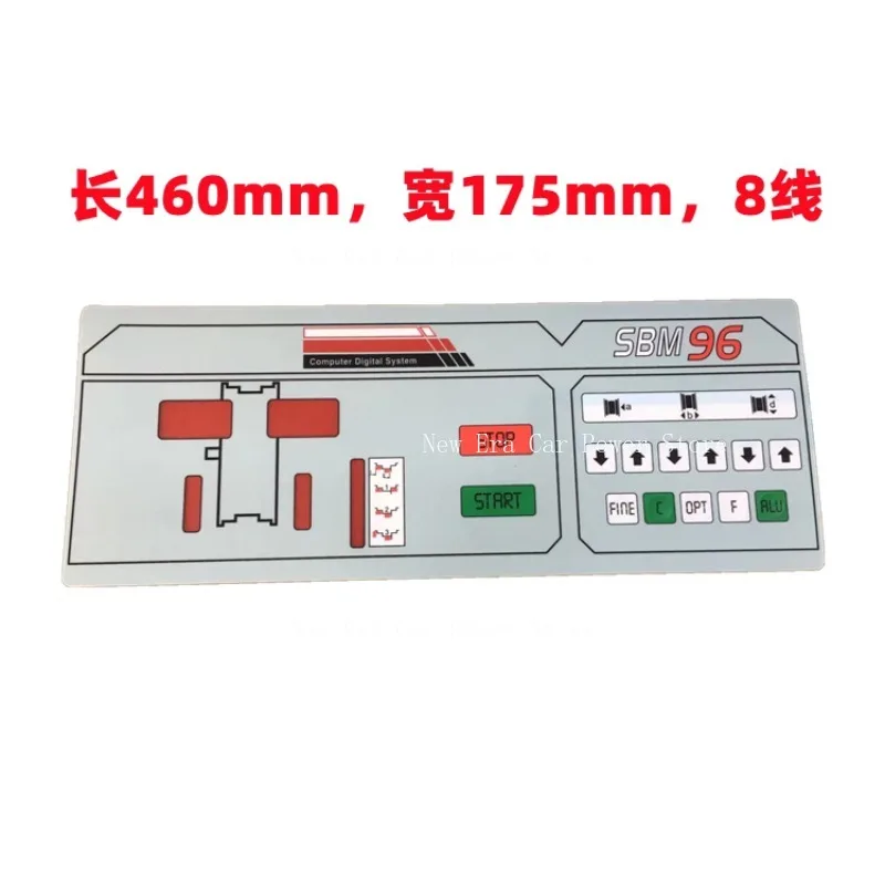 Balancing Machine Accessories 99/96 Keyboard Control Panel Operation Switch Suitable for Balancing Instrument