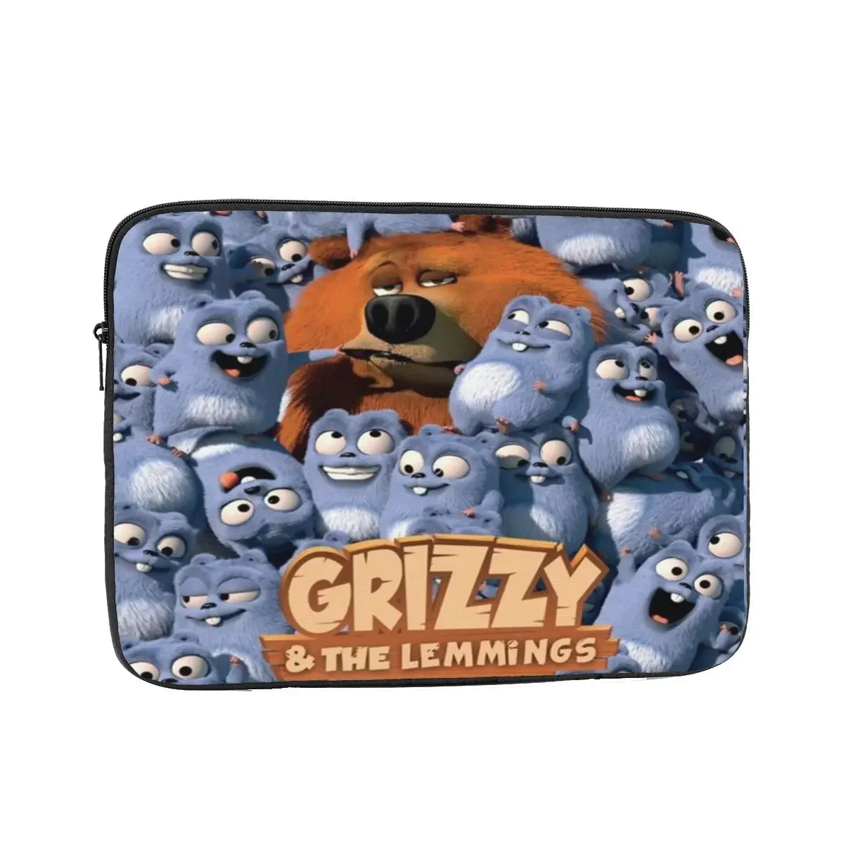 

Funny Grizzy And The Lemmings Cartoon Characters Notebook Laptop Bag Case Pouch For Macbook Air Pro Tablet Shockproof Case Bag